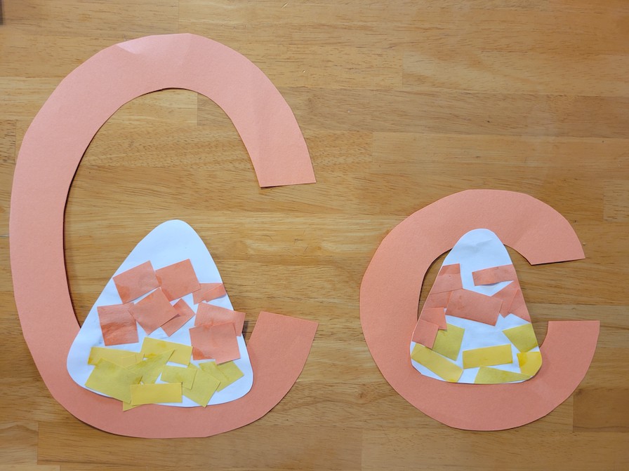 C is for Candy Corn Capital and Lowercase Craft