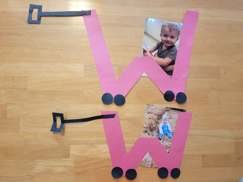 W is for Wagon Capital and Lowercase Letter Craft