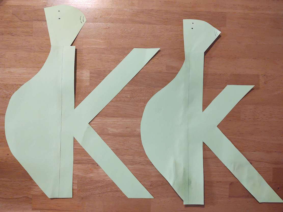 K is for Katydid Capital and Lowercase Letter Craft