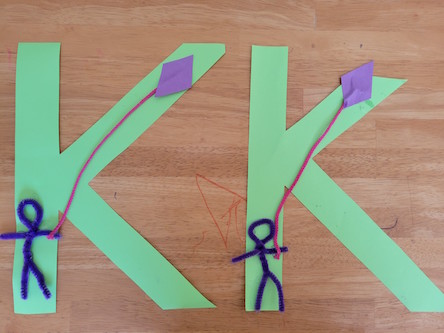 K is for Kite Capital and Lowercase Letter Craft