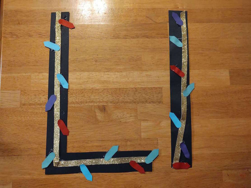 L is for Lights Capital and Lowercase Letter Craft