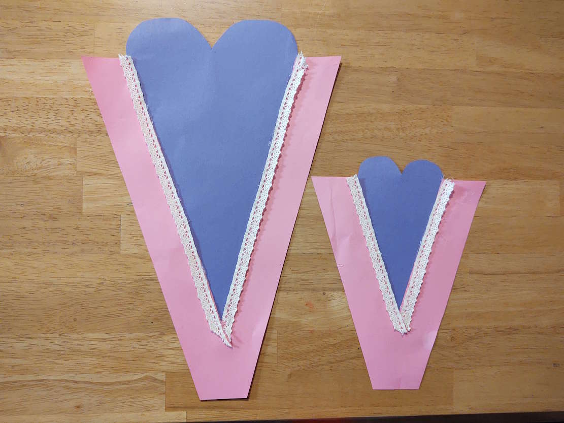 V is for Valentine Capital and Lowercase Letter Craft
